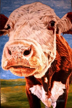 動物 Painting - 聖なる牛